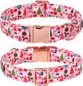 Lionet Paws Christmas Dog Collar with Sailor Bow, Cute Ho Christmas Tree Snowman Pink Dog Collar Bow Tie for Dogs, Small