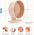 Niteangel Wooden Hamster Exercise Wheel: - Silent Hamster Running Wheel for Hamsters Gerbil Mice and Other Similar-Sized