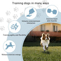 TNZMART Dog Agility Hurdle Cones Pet Jump Training Set Dog Agility Course Backyard Set Adjustable Obstacle Training Set