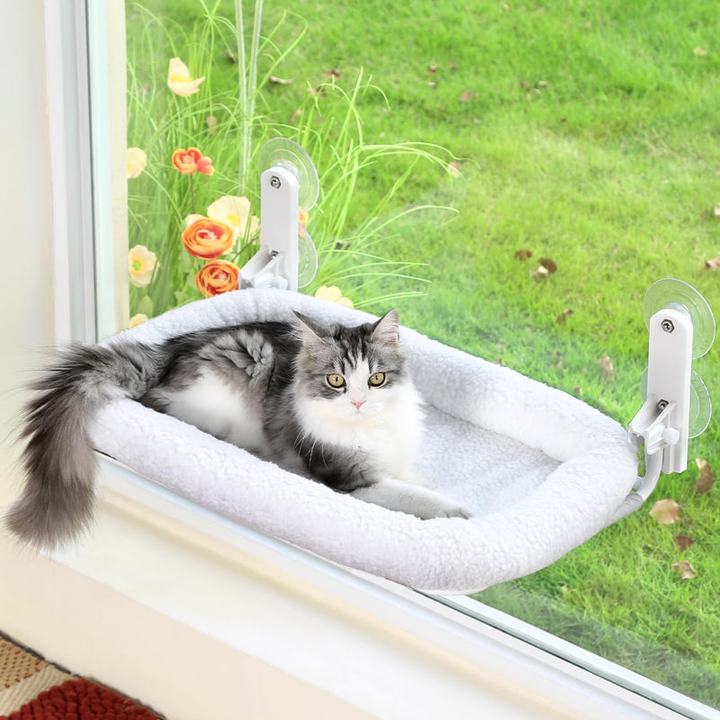 Zakkart Foldable Cat Hammock for Window
