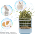Litewoo Rabbit Hay Feeder 2 in 1 Automatic Guinea Pig Food Bowl