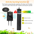hygger Aquarium Heater with Intelligent Temperature Controller, 300W for 40-80 Gallon Submersible Fish Tank Heater with 