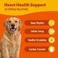 MULTIBITES Dog Healthy Heart Supplements - Taurine for Dogs with CoQ10, L-Carnitine, Fish Oil, Vitamins - Supports Cardio & Cardiovascular Health, Antioxidant Support, 7.76 oz
