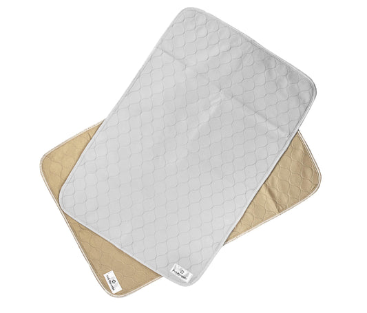 Pet Parents® Pawtect® Pads Washable Pee Pads for Dogs (2pack) of Premium Dog Pee Pads, Waterproof Puppy Pads & Reusable Dog Pads, Whelping Pads & Modern Pee Pads for Dogs (Tan/Grey, 24x36)