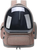 Cat Backpack Carrier for Cats and Small Dogs, Breathable Cat Bubble Backpack, Airline Approved Pet Travel Carrier for Hi