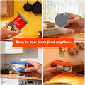 VAYRMEU 4 Pack Pet Food Can Cover Silicone Food Can Lids,Universal BPA Free, One Fit Most Standard Size Food Cans