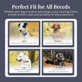 Lucky Love Dog Martingale Collar for Medium Dogs Cute – Blackbird, Medium
