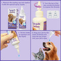 Pet Eye Drops for Dogs and Cats to Soothe Eyes Irritation & Infection Allergy,Relieve Dogs Cats Dry Eyes Pink Eyes,Pet T