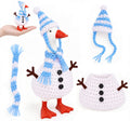 7 Inch Desk Goose Outfits Snowman Desk Goose Clothes 3Pcs Set