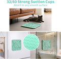 VI-FA Dog & Cat Lick Mat, Slow Feeder Pad with Suction Cups, Anxiety Relief for Bath Grooming Training (2 Pack, Yellow+G