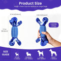 BoYoYo Indestructible Dog Chew Toys for Aggressive Chewers, Tough Dog Toys for Large& Medium Dogs, Dogs Chew Bones Long 