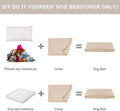 Dog Bed Covers Replacement, 36Lx27Wx3H Inch, Cover Only