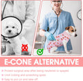 BRKURLEG Dog Recovery Suit Female Male for Small Medium Dogs, Pink XXL