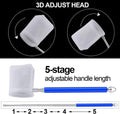 4 Pieces Fish Tank Shrimp Net Extendable Handle Shrimp Net