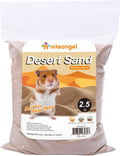 Niteangel Hamster Desert Bath Sand: 2.5lb/40oz No-Dust Bath & Easy to Clump