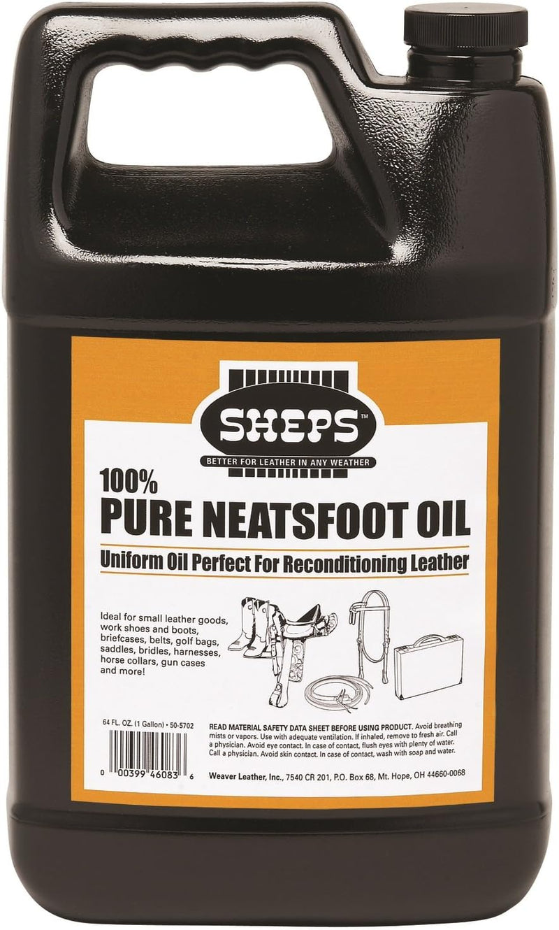 Sheps Pure Neatsfoot Oil Leather Conditioner & Preserver, 1 Pint
