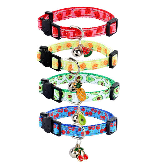 Yizepet Cat Collars with Bells, Breakaway Kitten Collar, Cute Kitty Collar, Pet Supplies Accessories