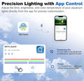 FZONE Aquarium Light 36W LED Plant Light for 24-31" Tanks, APP Control