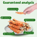Pawant Chicken Wrapped Cod Skin Dog Treats, 45% Real Chicken & 45% Fish Skin - High Protein Omega-3 Dog Chews for Skin & Coat Health - Rawhide Free, Training Snacks for All Breeds 8 oz