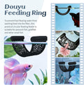 4Pcs Betta Fish Tank Accessories, Betta Hammock, 2 Betta Fish Toys, 1 Betta Feeding Ring Provide a Comfortable Environme