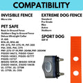 3/4" Orange Replacement Collar Strap, Fits Most Fence & Training Receivers