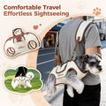 Hands Free Dog Backpack Carrier for Small Dogs Shoulder Sling Backpack