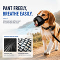 Dog Muzzle, Soft Air Mesh Muzzles for Large Sized Dogs, Breathable Dog Mussels for Scavenging Biting Licking & Barking, 
