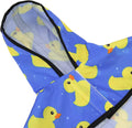 HDE Dog Raincoat with Hood & Leash Hole S-XL Dog Rain Jacket Ducks L