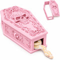 Westant Gothic Coffin Reptile & Amphibian Habitat Hideouts (Pink, L)