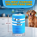 Yellow Hydrant The Original Canned Dog Food Storage Container Patent Pending Reusable Airtight Can Cover Pet Food Sealer - Keeps Dog Food Can Fresh in the Fridge, Eliminates Odor, Easy to Use