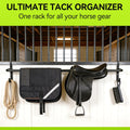 2Pcs Heavy Duty Horse Blanket Rack with Bridle Hooks