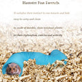 PINVNBY Hamster Fun Tunnels Pet Mouse Plastic Tube Toys Small Animal Foldable Exercising Training Hideout Tunnels for Gu