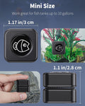 Pawfly Aquarium Magnetic Brush Fish Tank Glass Cleaner 1 Inch Mini Stain Scrubber Pads Aquarium Cleaning Tool for 1/5 In