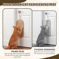 Junkin 2 Pack 16.5x6.3inch Sisal Hanging Cat Scratcher for Door Knob
