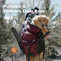 HQ4US 4LEGS Large Portable Dog Pee Pads Holder for Travel, Puppy Pad Holder Foldable Liner Base 44''x34'' Training Pad H