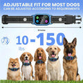 No-Shock Humane 2-in-1 Smart Bark Collar + Remote: Beep & 2X Vibration| Auto Bark Training| Manual Trigger Button|15lbs+