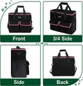 Dog Travel Bag - Dog Travel Kit for a Weekend Away Set Includes Pet Travel Bag Organizer for Accessories, 2 Collapsible 