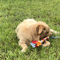 Dewonch Dog Fleece Rope Teaser Toy as Replacement to Chase and Tug (A-2PCS)