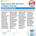 Safe Home DIY Bacteria in Water Test Kit (2 Pack)