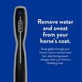 Wahl Professional Animal Equine Grooming Sweat Scraper Horse Tool, Black
