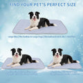 AUPETEK Dog Cooling Mat Non-Toxic Self Cooling Pad for Dogs Cats in Hot Summer Cool Pad Washable & Easy Clean