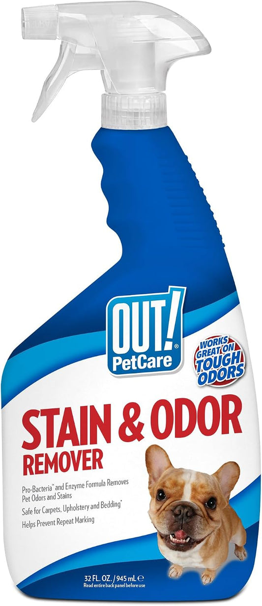 OUT! Pet Stain & Odor Remover, 32 oz, USA Made