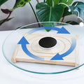 11" Silent Chinchilla Wheel Glass Chinchillas Exercise Wheel(11inch)