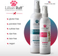 Lillian Ruff Waterless No-Rinse Dog Dry Shampoo Spray & Leave-in Dog Conditioner & Detangler - pH-Balanced for Dogs After-Bath No Rinse Hydrating Spray Set- Clean, Condition, Detangle & Deodorize