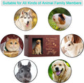 DGDCDV Pet Memorial Urns for Dogs or Cats Ashes with Photo Frame
