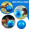 48 Inch Giant Herding Ball, Anti Burst Ball, Horse Toys for Horse Entertainment Play, Pump Included
