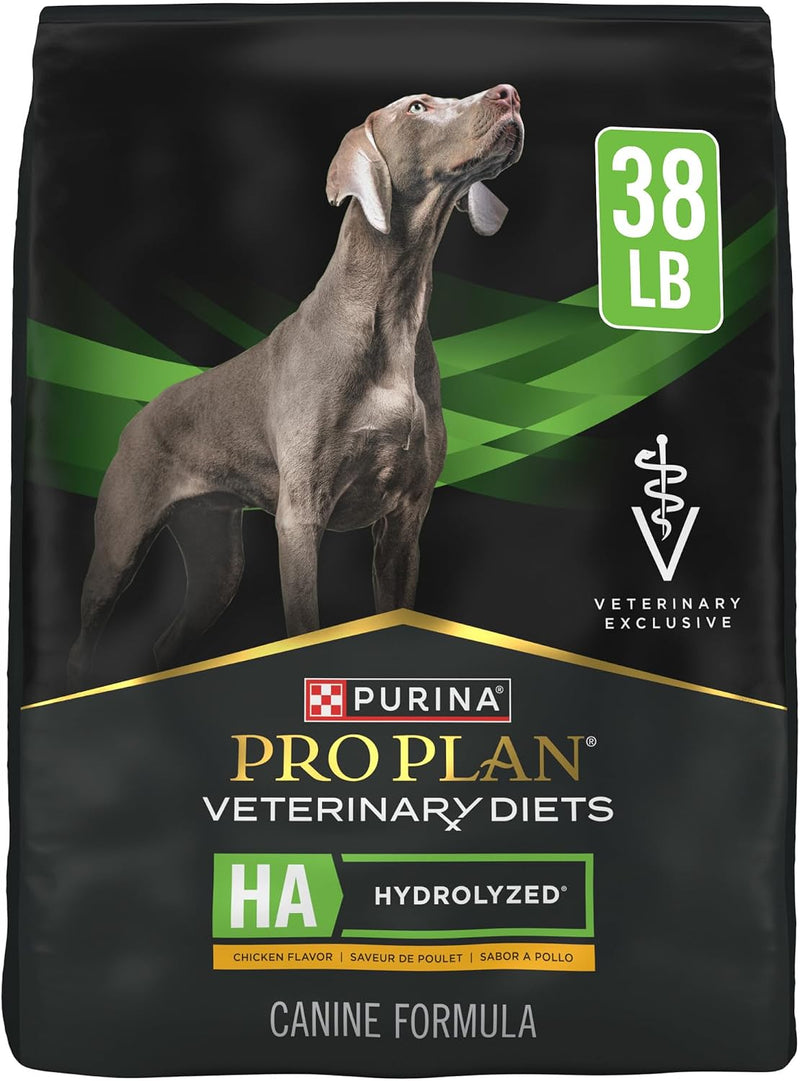 Pro Plan Veterinary Diets Purina HA Hydrolyzed Dry Dog Food, 38 lb.