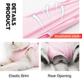 DOTON Cat Recovery Suit for Male and Female Surgical Post Surgery Soft Cone Onesie Shirt Clothes Neuter Licking Protecti