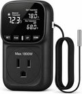 Digital Temperature Controller Outlet 15A/1800W Thermostat