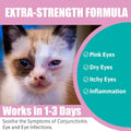 Cats Pink Eye Conjunctivitis Treatment for Cats, Dogs, Livestock and Horses, 100 ml Oral Liquid Pink Eye Solution Safe a